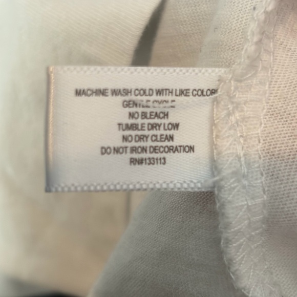 Lisa Todd white Top preppy Comfort cotton snitched long sleeve size small - Picture 9 of 13